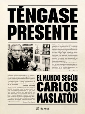 Téngase presente - ebook
